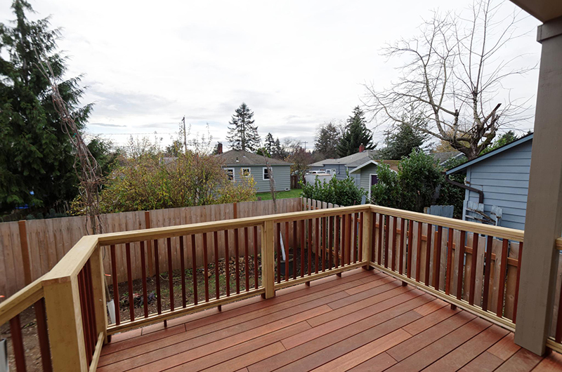Raymond Street, Portland Home Outside Deck